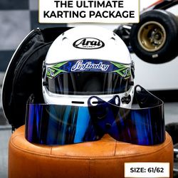 Arai sk6 racing helmet complete package from japan