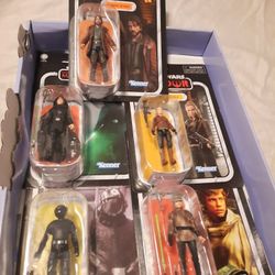 Star Wars Kenner Figures (set of 5)