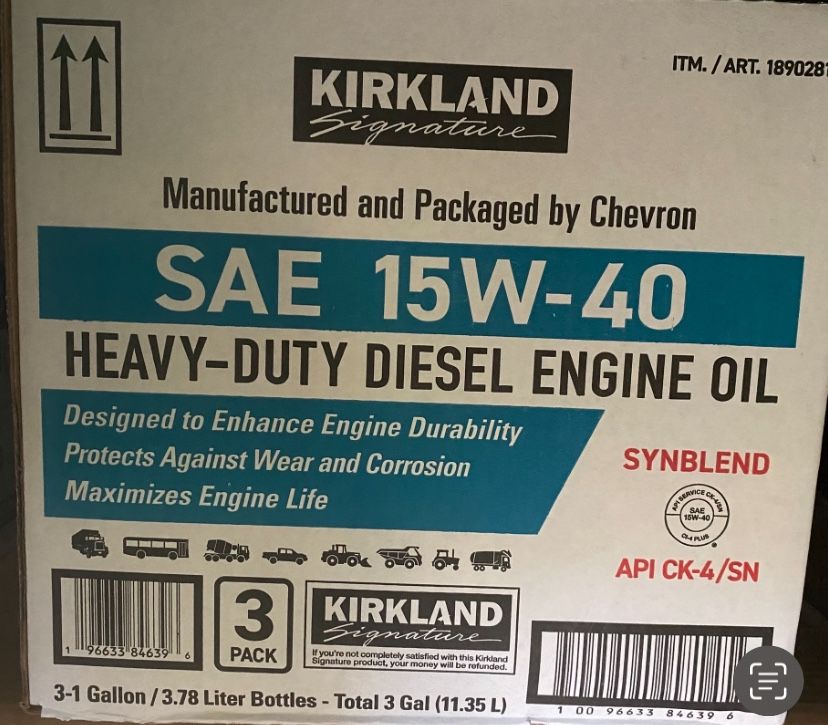 SAE 15W-40 Heavy Duty Diesel Engine Oil