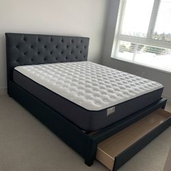 $699 Brand New King Bed Frame With Mattress (Read Description Below)