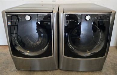 LG MEGA CAPACITY W/D SET