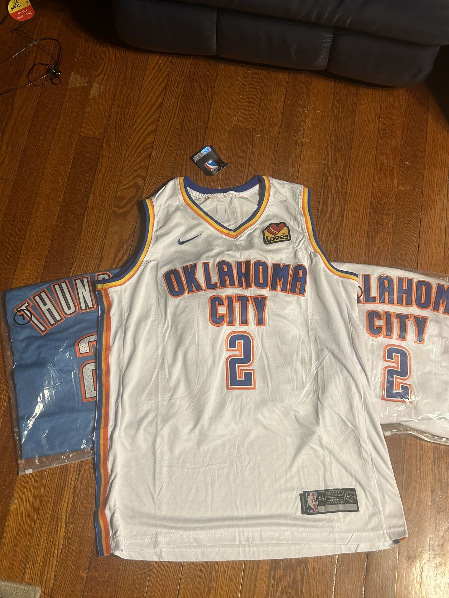 Shai Gilgeous Alexander Jersey Xl-xxl