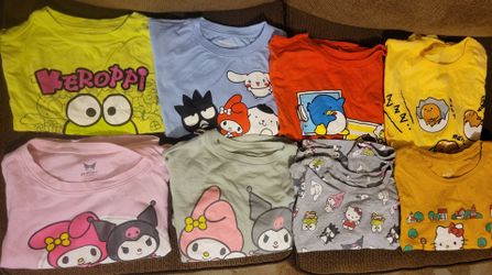 Sanrio Hello Kitty & Friends Crop Tops Juniors' Mixed Sizes