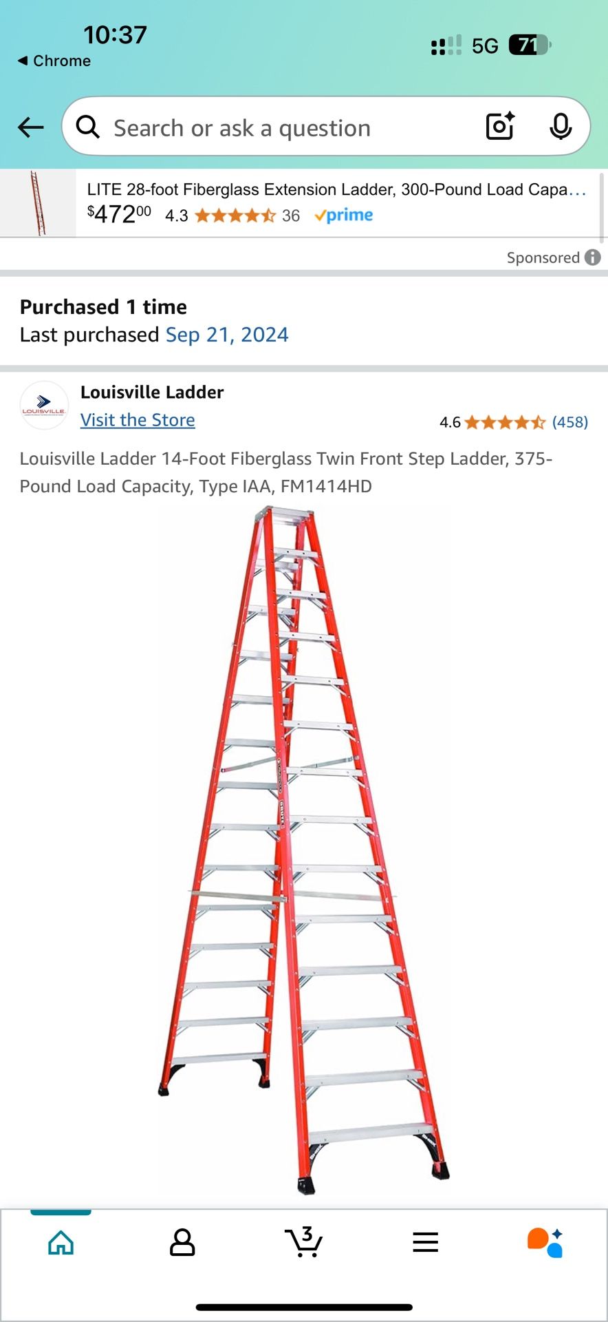 14’ Ladder Louisville