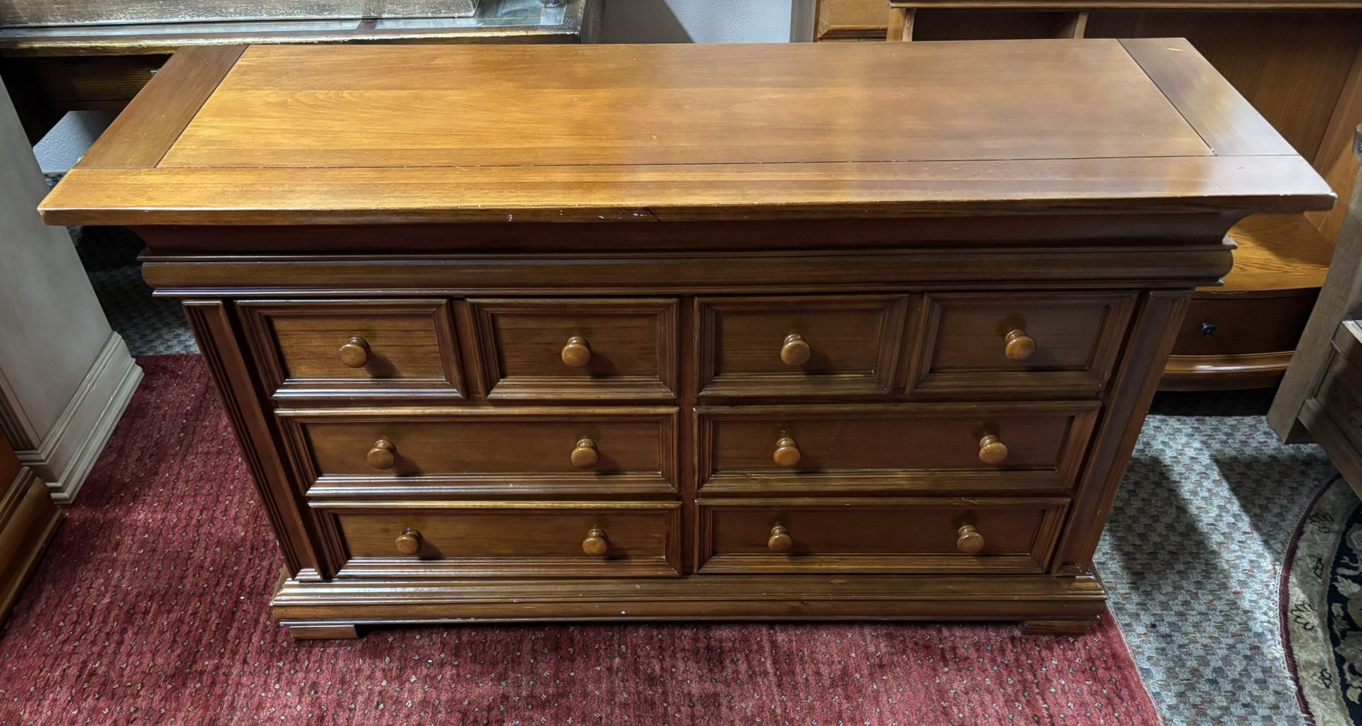 Solid Wood Storage Dresser