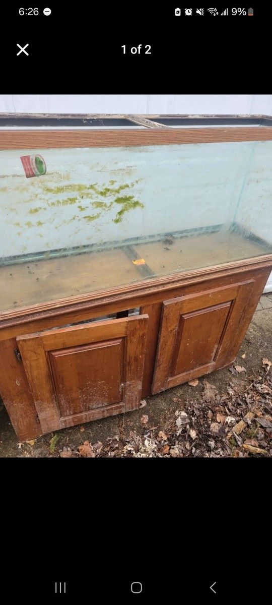 55 GAL Tank & Stand