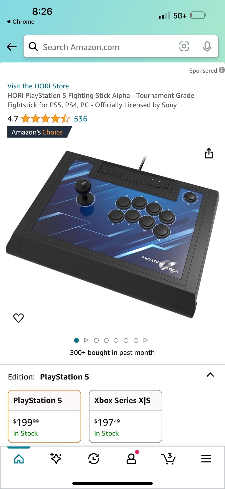 Hori Fight Pad Works With Ps5