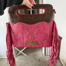 Wrangler Fringe Purse 