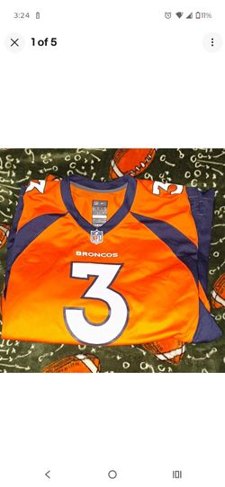 Denver Broncos Russell Wilson #3 Jersey Size 2XL