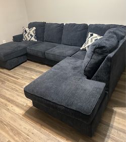 Ashley furniture BRAND NEW- BLUE SECTIONAL by Ashley furniture