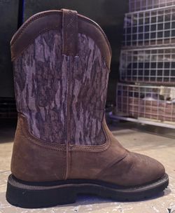 Cabela's Pinedale Camo Western Work Boots
