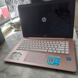 Hp Stream 14 Rose Gold Pink Laptop