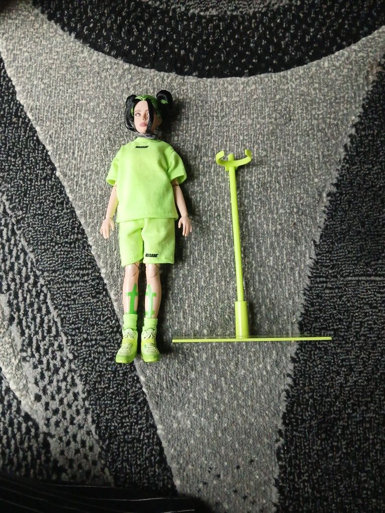 Billie Eilish Neon Green Outfit