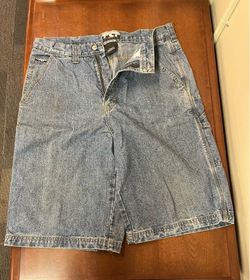 Men’s Shorts Size 34 - Light Blue Carpenter, Utility Denim Pear Connection Classic Jeans by Kenpo. In Very Good Condition !!