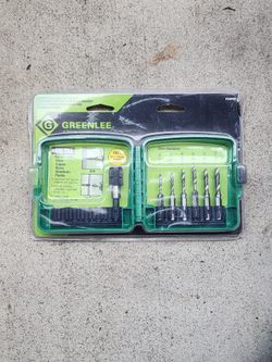 Greenlee Drill/ Tap Bit Set