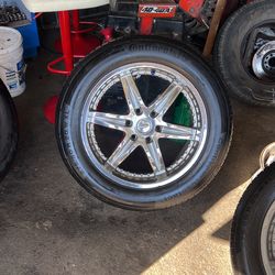 20 Inch With Brand New Tires For Silverado