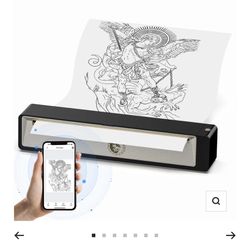Tattoo Printer Brand: Wormhole portable Bluetooth