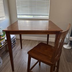 $100 OBO Wooden Pub Table For Sale