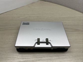 Creative Labs Live 24-bit External Sound Blaster Model SB0490 Silver