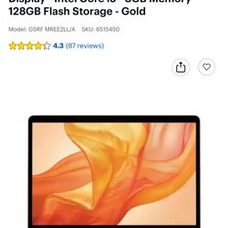 Apple Rose Gold macbook 