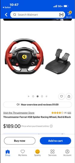 Xbox racing wheel