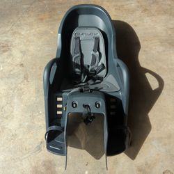 burley dash rack mounted child bike seat