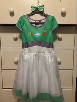 Disney dress - matching bow included