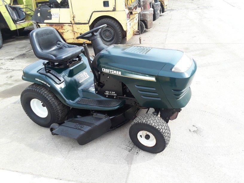 Craftsman 19.5 turbo twin cylinder riding lawn mower new arrivals
