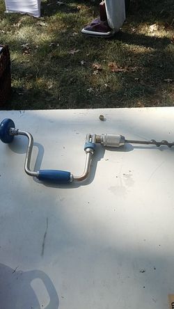 Stanley bit and Brace drill