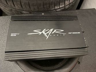 SKAR Audio RP-800.1D RP-800.1D Mono Channel Car Amplifier 800W RMS MPN
