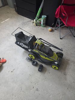 Ryobi push mower