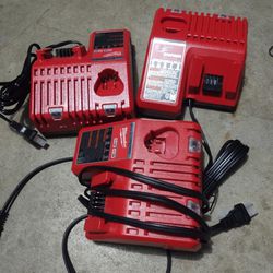 New Milwaukee M12/M18 New Chargers