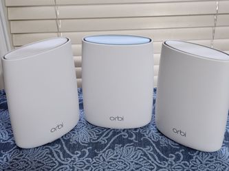 Netgear Orbi WiFi Router and 2 Satellites