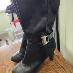 BOOTS BLACK MID CALF