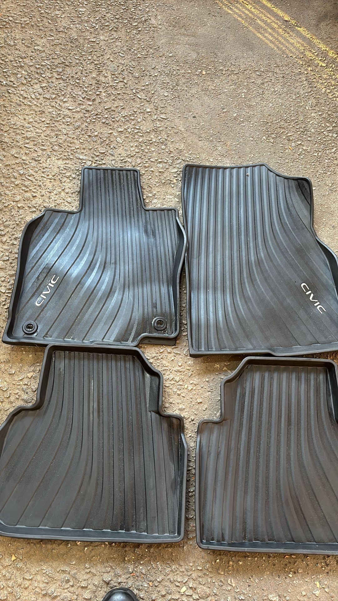 22 Tru 23 Honda Civic Floor Mat Original S Used mats