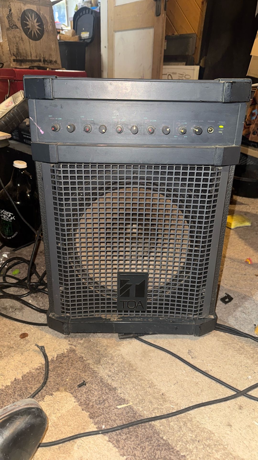 TOA KD-1 electronic music application system