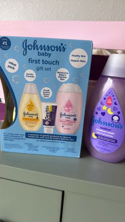 Johnson’s Baby First Touch Gift Set + Nightime wash