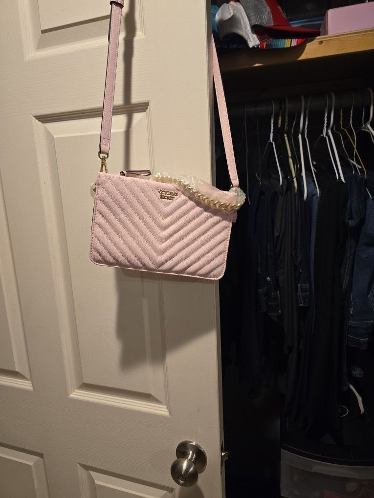 Victoria Secret Light Pink Purse NEW