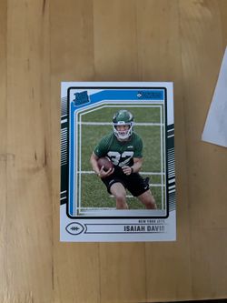 Panini Donruss NFL 46 Stack of trading cards.
