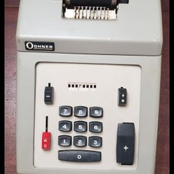 Vintage Original Odhner Electric Adding Machine Model E9S