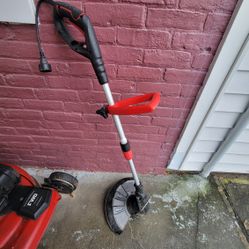 Electric weed wacker