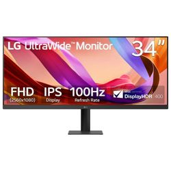 LG 34" UltraWide Monitor 34WQ500-B- Excellent Condition