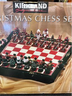 Chess set Kirkland Signature Christmas