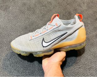 Nike Air VaporMax 2021 FK ‘Grey Fog Bright Mango’ (Sz 12M)