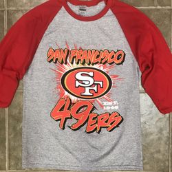 49ERS baseball tees