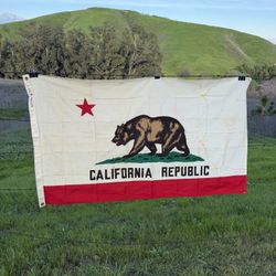 Vintage California Republic Flag 