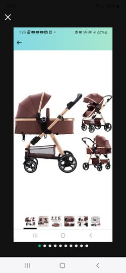 2 in 1 baby stroller.