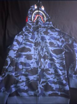 Blue Bape Hoodie