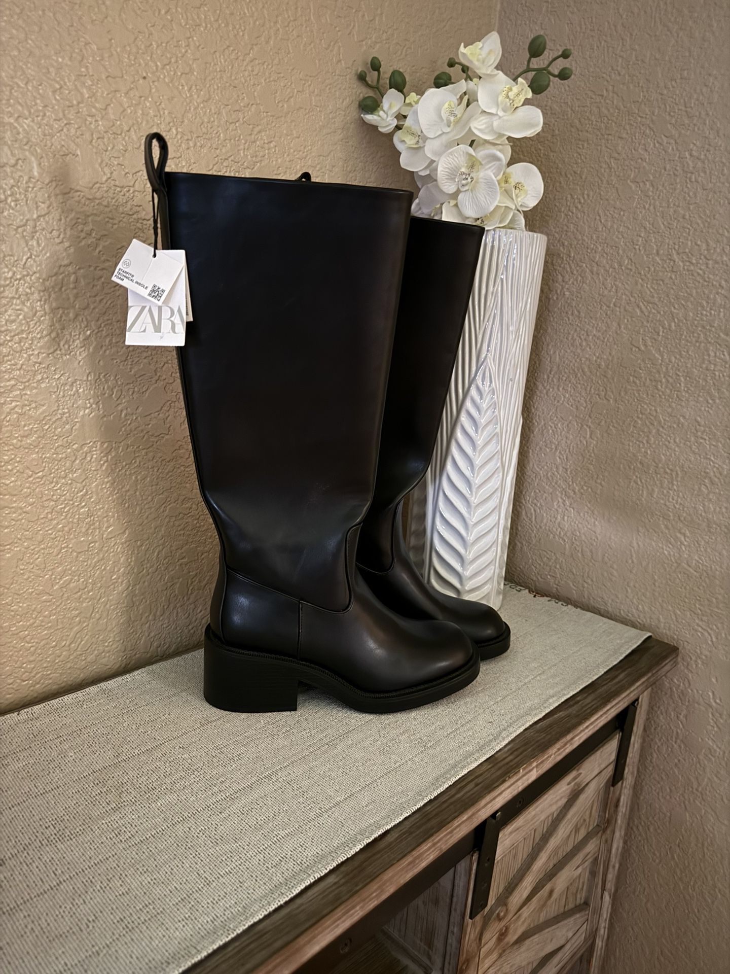 Zara Black Boots