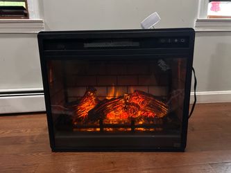 Signature Design by Ashley 23" Electric Fireplace Insert - W100-101 EF30-23B - Works Great
